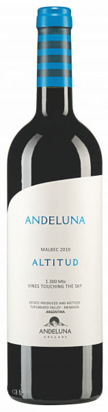 Andeluna Cellars, Malbec Andeluna Altitud, 2020