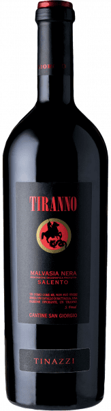 Cantine San Giorgio, Tiranno Malvasia Nera Salento IGP, 2020