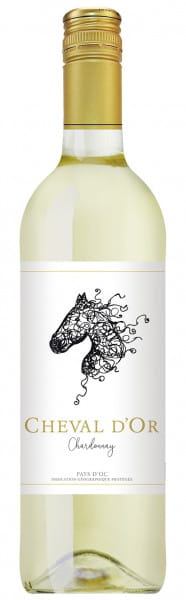 Cheval d'Or, Chardonnay, Vin de Pays d'Oc, 2022